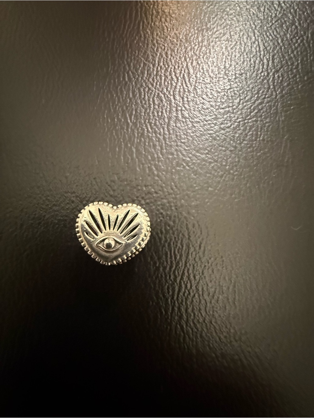 Pandora All Seeing Eye and Heart Charm